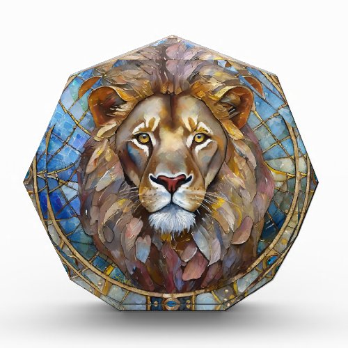 Zodiac _ Leo the Lion Photo Block