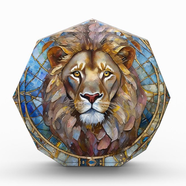 Zodiac - Leo the Lion Photo Block (Front)