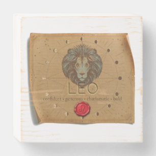 Zodiac - Leo - Wood Box Art