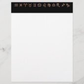 Zodiac Letterhead (Front)