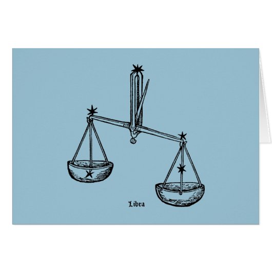 Zodiac: Libra, 1482 (Front Horizontal)