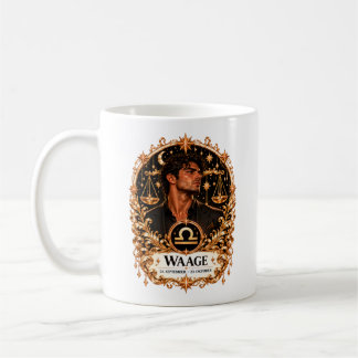 Zodiac Libra - Gold Edition / Men's Mug