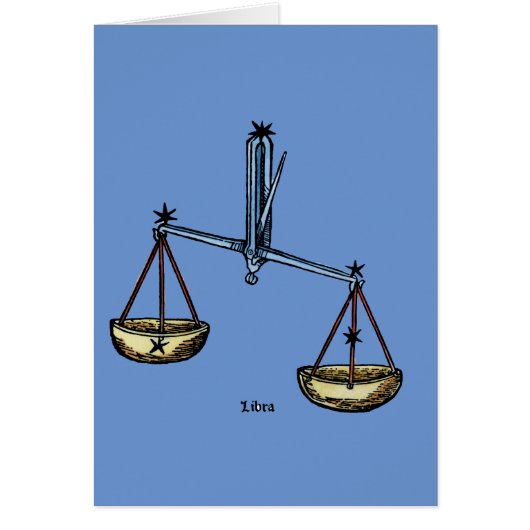 Zodiac: Libra In Color Cards (Front)