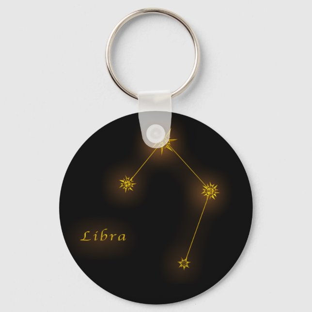 Zodiac - Libra Keychain (Front)