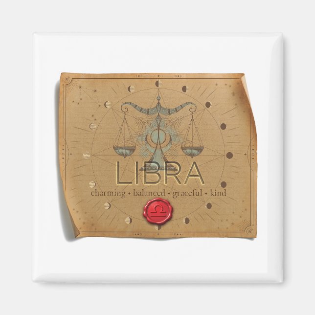 ZODIAC - Libra - Magnet (Front)