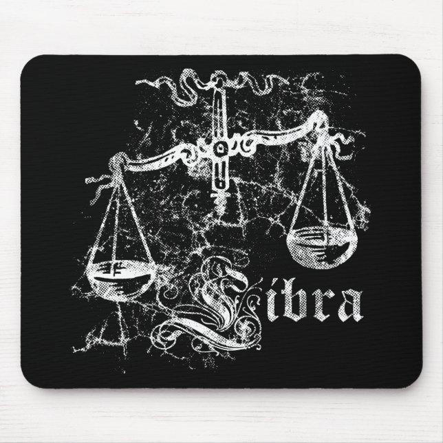 Zodiac Libra Mouse Pad (Front)
