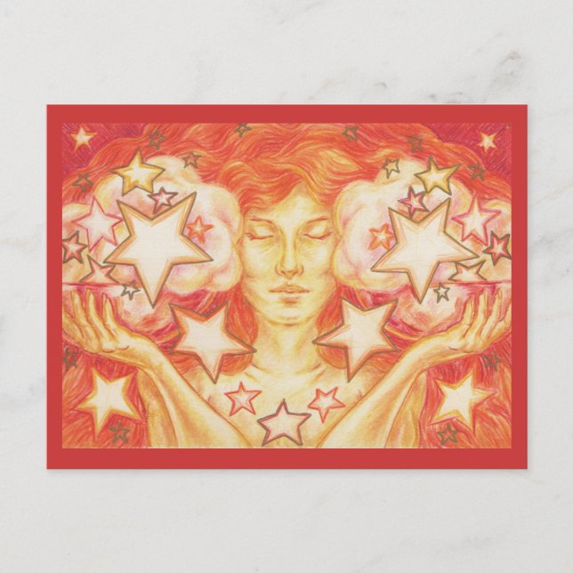Zodiac Libra postcard (Front)