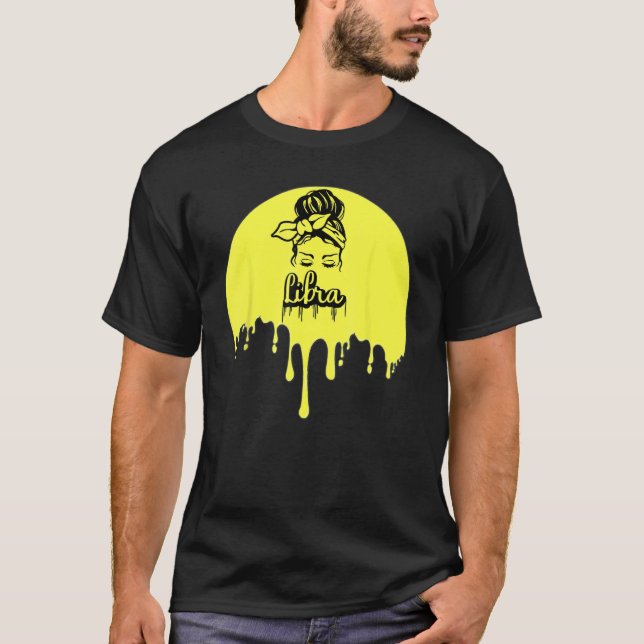 Zodiac Libra Season Birthday Mothers Day  Zodiac S T-Shirt (Front)
