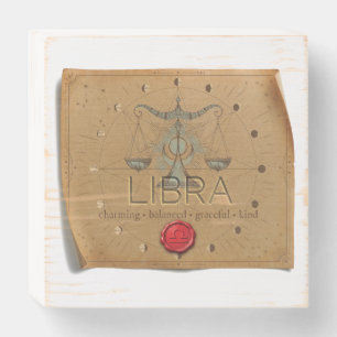Zodiac - Libra - Wood Box Art