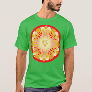 Zodiac Mandala ARIES T-Shirt