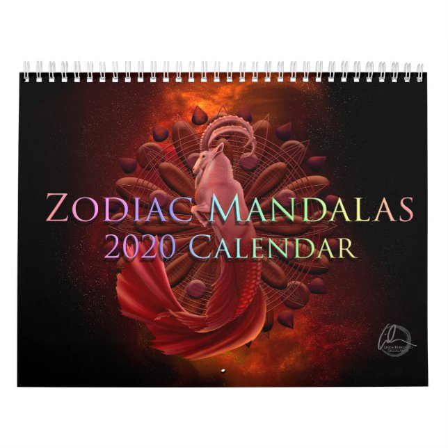 Zodiac Mandala Calendar (Cover)