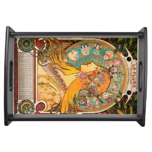 Zodiac, Mucha Serving Tray