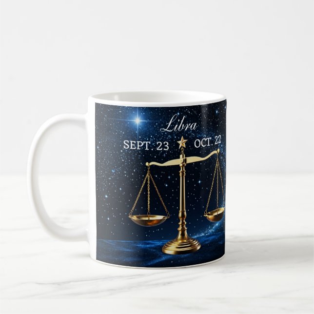 Zodiac Mug - Libra (Left)