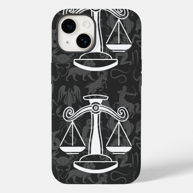 Zodiac Pattern Z02 - Libra.b Case-Mate iPhone Case (Back)