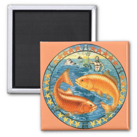 Zodiac Pisces - Customize It! Magnet