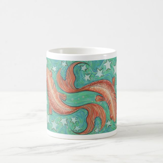 Zodiac Pisces mug (Center)