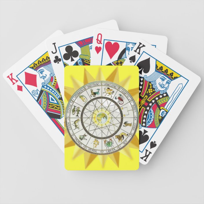 Zodiac playing cards