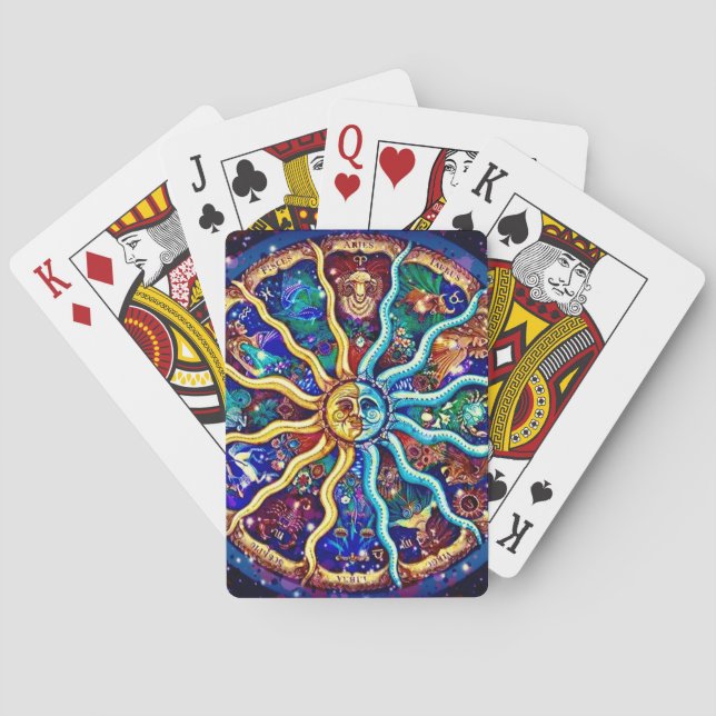 “Zodiac”   Poker Cards (Back)