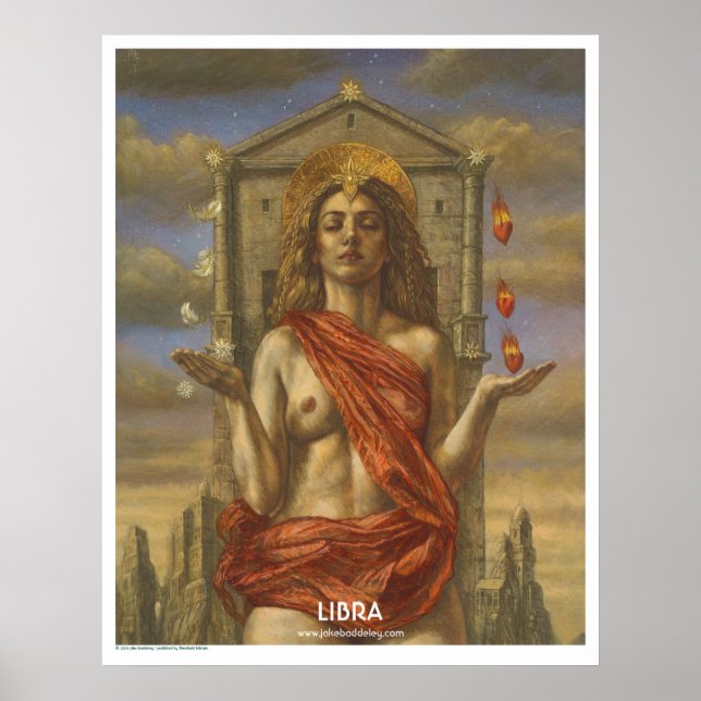 Zodiac Poster - Libra (Front)