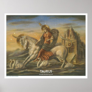 Zodiac Poster - Taurus