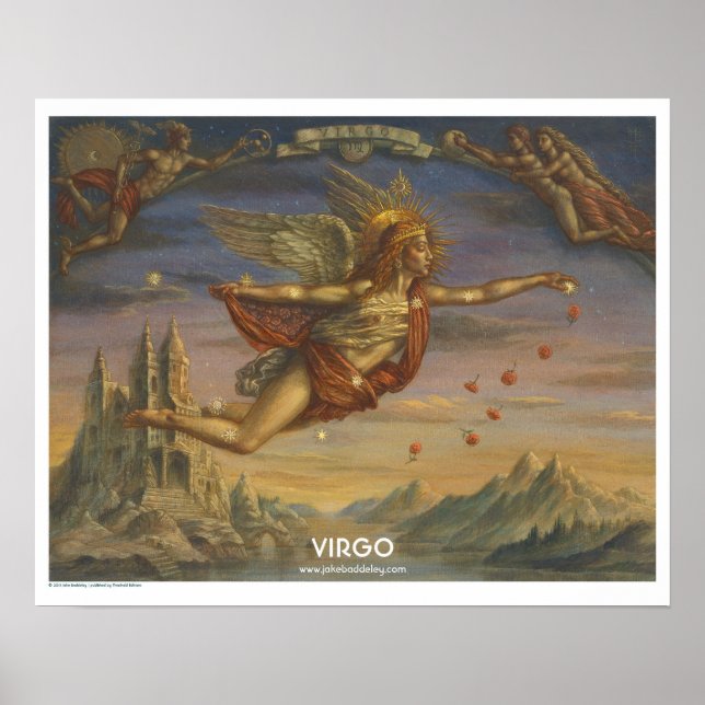 Zodiac Poster - Virgo (Front)