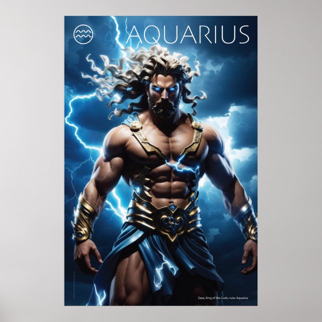 Zodiac Power: Aquarius Poster (Front)