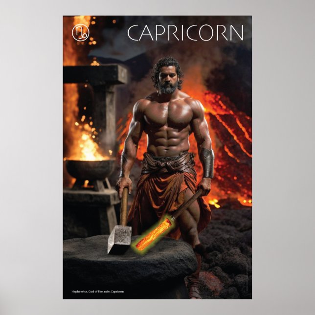 Zodiac Power: Capricorn Poster (Front)