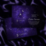 Zodiac Purple Cancer | Cosmic Astrology Horoscope Invitation