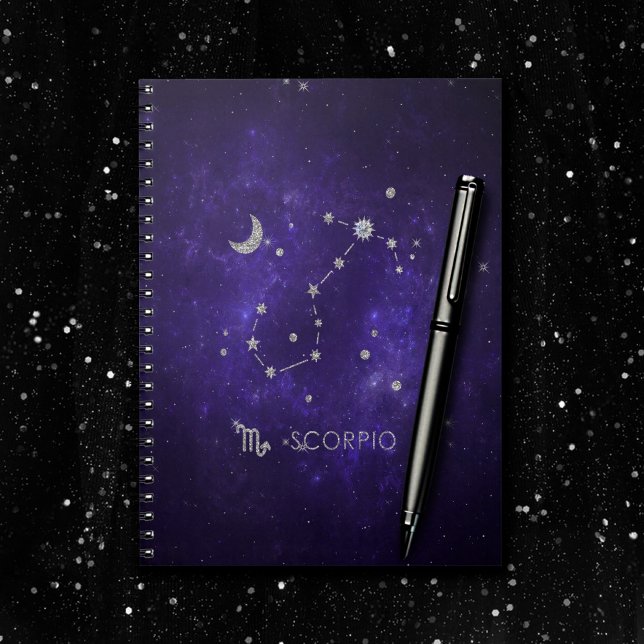 Zodiac Purple Scorpio | Cosmic Astrology Horoscope Notebook (Creator Uploaded)
