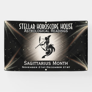 Zodiac Sagittarius Banner