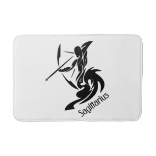 Zodiac Sagittarius Bath Mat