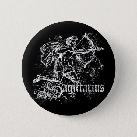 Zodiac Sagittarius Pinback Button