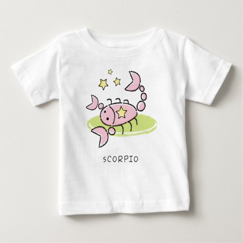 Zodiac Scorpio Baby T_Shirt