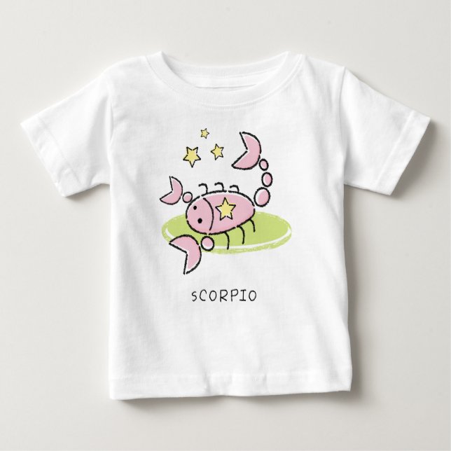 Zodiac Scorpio Baby T-Shirt (Front)