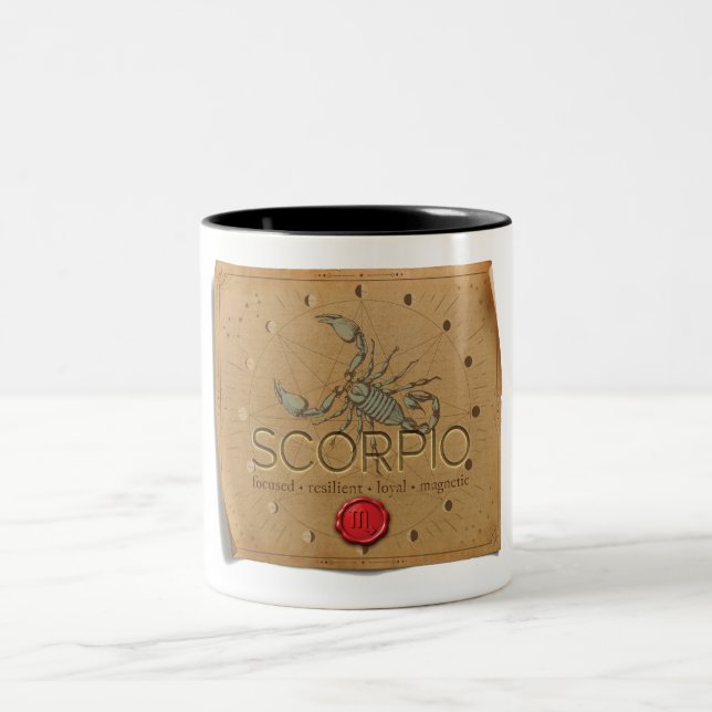 Zodiac - Scorpio - Coffee Mug (Center)