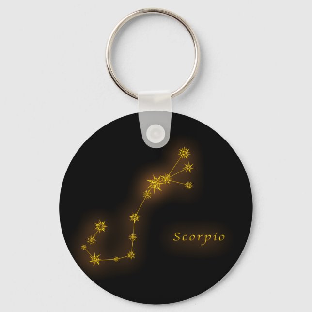 Zodiac - Scorpio Keychain (Front)