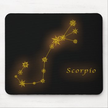 Zodiac - Scorpio Mouse Pad by screenexa at Zazzle