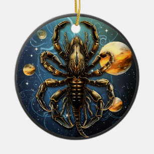 Zodiac Scorpio Personalized Astrology Ornament