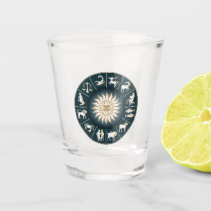 Zodiac Shot Glass