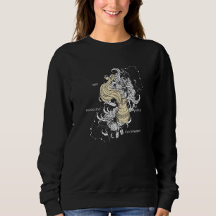 Zodiac sign Aquarius Sweatshirt