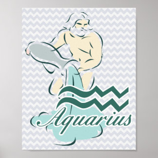 Zodiac Sign Aquarius Symbol
