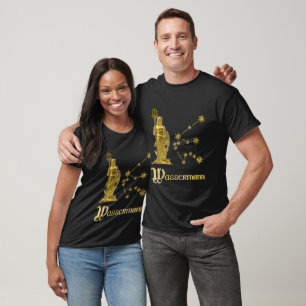 Zodiac sign Aquarius -  T-Shirt