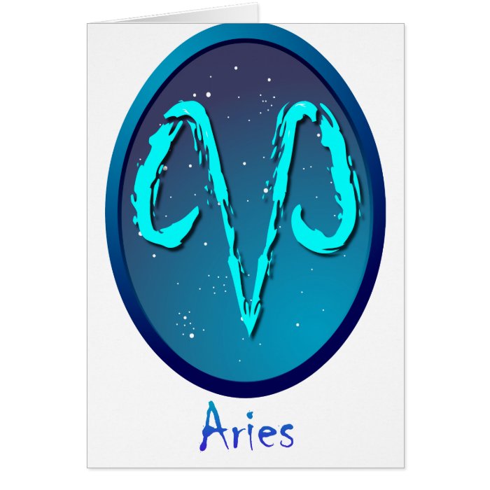 Zodiac sign Aries Cards