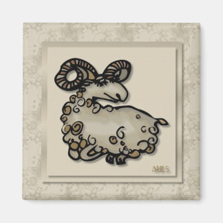 Zodiac Sign Aries Magnet