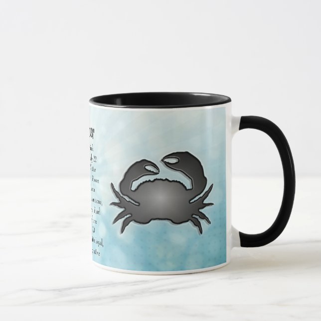 Zodiac Sign Cancer Mug (Right)
