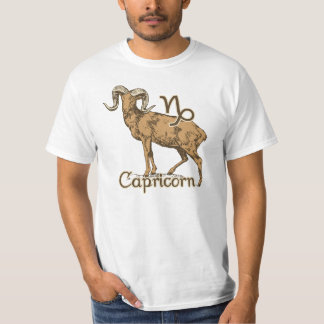 Zodiac Sign Capricorn Symbol T-Shirt