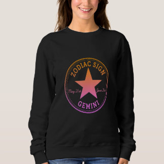 ZODIAC SIGN GEMINI born in May & June Astrology Ho Sweatshirt