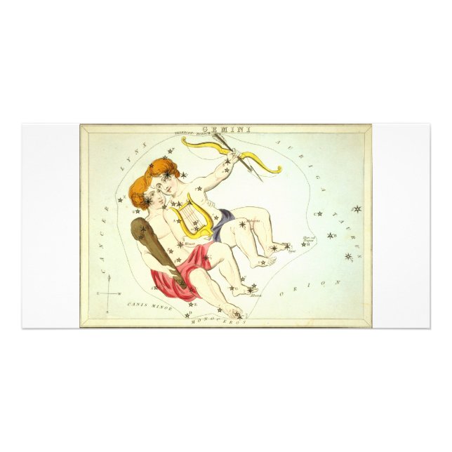 Zodiac Sign: Gemini Card (Front)