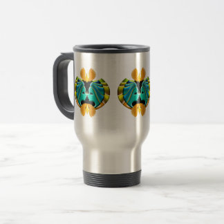 Zodiac Sign Gemini Design Travel Mug