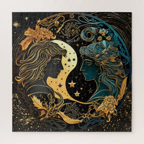 Zodiac Sign Gemini Puzzle 20x20 676 pcs Jigsaw Puzzle